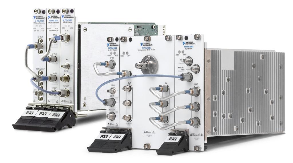 모듈형계측기 NI는속도와정확도에최적화된고성능 RF 계측기를제공합니다. NI 소프트웨어로정의하는 RF 신호분석기와생성기는뛰어난유연성, 정확성및측정속도를제공하기때문에자동화테스트어플리케이션에이상적입니다.