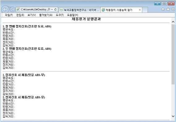 도로환경이용인지능력평가결과 ( 서 )