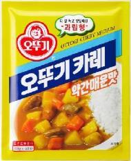 GROCERY POWDER PO1100A 오뚜기 ) 카레 ( 숚한맛 ) OTTOGI)CURRY (MILD)