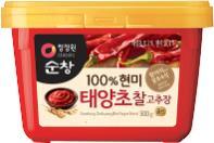 GROCERY SAUSE&SEASONING KD3005 대상 )100% 현미태양초찰고추장 DEASANG)HOT PEPPER PASTE(PL) 30/7.