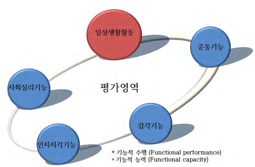 제 4 장일상생활활동기능평가도구개발 제 1 절. 기능평가도구 Alpha version 가.