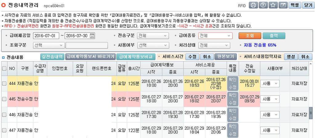 1 2 1 2 내용 구분 색상표시 급여제공기록지작성 필요성 5