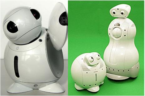 Takahashi, 장난감로봇적용범위 : 전모델굵고둥근입체적인체비례둥글고단순한머리형태, 눈모양동일비례, 동일부위색상적용 회사 : Toshiba, 가정용로봇적용범위 : 후속모델및시리즈 동그란전체형태단순한구조흰색계열색상적용 반면, 파페로 (Papero) 는동그란머리형태, 단순한눈모양을후속모델에도동일하게반영하고, 머리를여러색상으로강조하여파페로의이미지를형성했다.