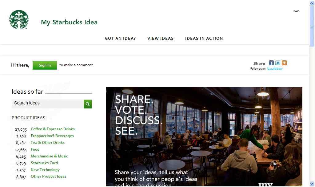 5-18 (MyStarbucksIdea.com) 6, MyStarbucksIdea.com 6.. (Dell).