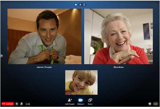 conferencing call) 를지원하는 Skype 5.