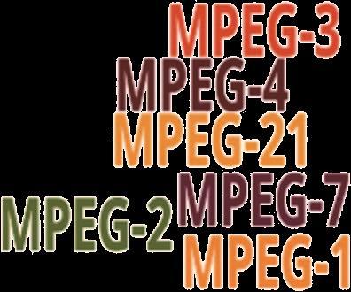 멀티미디어의구성요소 2 MPEG(Moving Picture Experts Group)