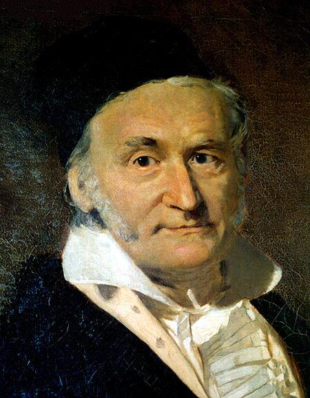 가우스 (FRIEDRICH GAUSS, 1777-1855) 수학의왕자 ( 에릭템플벨 ) 수학일지 " Pauca sed matura( 드물지만성숙하게 )" (1796) 17 각형의작도법 소수정리 : π n n ~ 1 log n 모든자연수는 3
