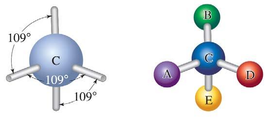1. 광학이성체 - 탄수화물의분자가한개나그이상의비대칭 (chiral) 또는대칭탄소원자를가질때나타남 삼각추의중심 - 비대칭탄소 :