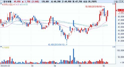 Top-Pick 동부화재 (A005830) 기관 2