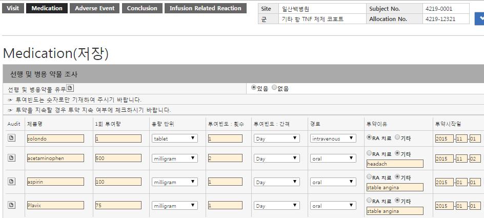 change reason) 이활성화된다.