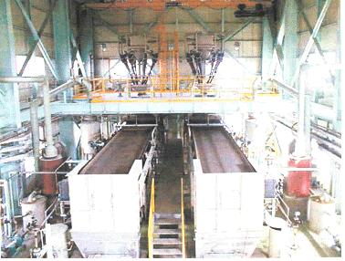 그림 6. Vacuum Belt Conveyor 95% 이상의순도를가진 Gypsum 은저장설비로이송이되는데, 석고저장설비는 Silo 방식과 Shed 방식이있다.