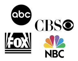 지속가능성우위의콘텐츠산업 미국의방송과영화산업은 Big 4 가장악한구조 미국의방송과영화산업은사실상디즈니, 타임워너, 컴캐스트, 21세기폭스등 Big 4 미디어기업에의해과점적으로장악되어있다. 지상파 4대방송채널중 NBC( 컴캐스트 ), ABC( 디즈니 ), Fox(21 세기폭스 ) 가이들의손에있다.
