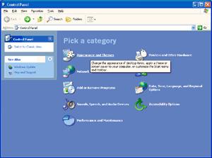 Windows XP Windows XP 의경우 : 1. START( 시작 ) 을클릭합니다. 2. SETTINGS( 설정 ) 을클릭합니다. 3.