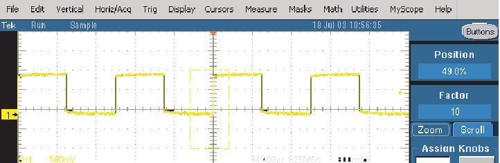 MultiView Zoom( 여러보기줌 ) 사용 파형을수평, 수직또는양방향으로동시에확대하려면 MultiView 줌기능을사용합니다.