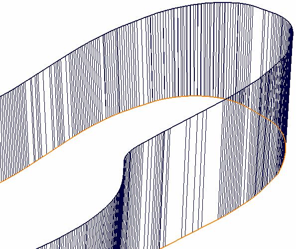 를누른다 : 더자세히확인을할수있도록확대한다 : Swarf Machining with Tapered Tools Tapered Tools( 테이퍼팁공구 )