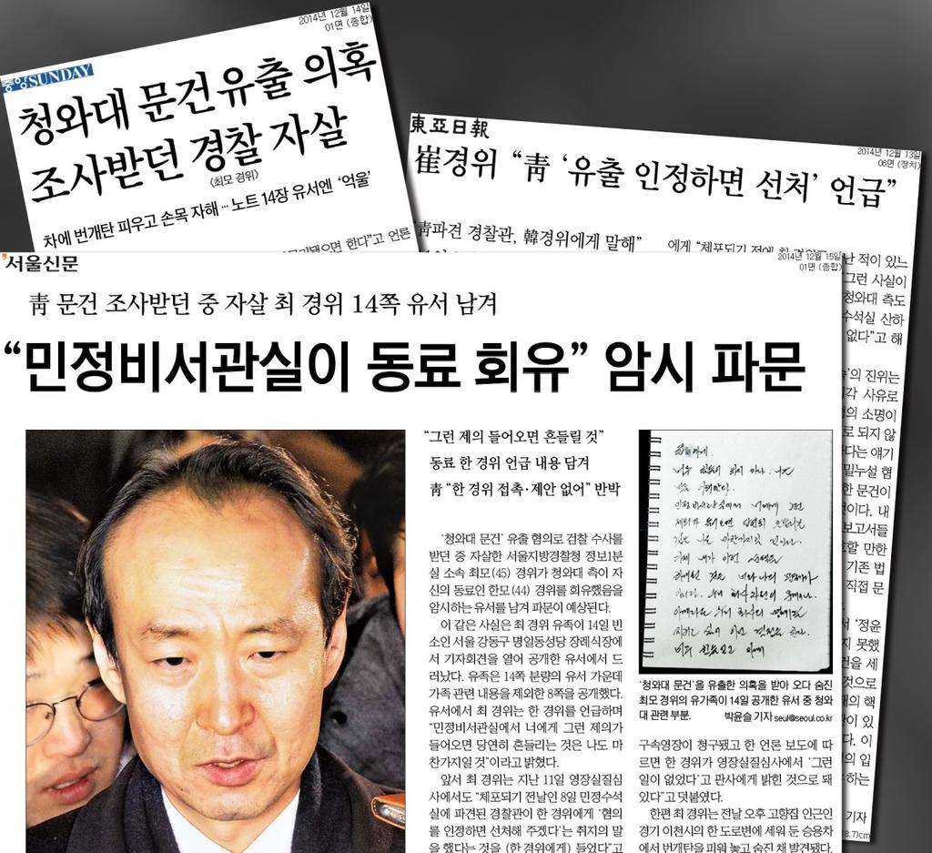 국민이아닌비선과함께하는보수정부