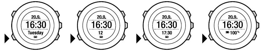 7. 타임모드사용하기 TIME mode 는시간을측정하는기능입니다. TIME mode 는아래의정보들을제공합니다.