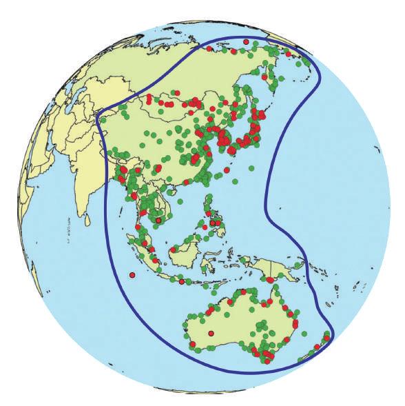 철새이동경로사이트네트워크 (Flyway Site Network) 철새이동경로사이트네트워크 (Flyway Site Network) 는철새이동경로상에서공통으로출현하는이동성물새의종, 개체군과서식지들의상호연결성을의미합니다.