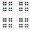 [ 풀이 ] 각단계에서정사각형의한변의길이는이전단계에서한정사각형의변의길 이를 3 등분한것이다. 0 단계 1 단계 2 단계 3 단계 위의도형에서단계별로만들어지는작은색칠된사각형들의개수를생각해보자.