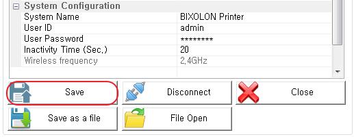 4. 프린터로부터가져온 WLAN 정보를확인하고, 사용환경에맞게 WLAN 정보를변경하십시오. 5.