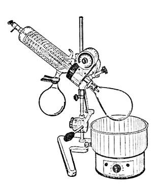 환경시험 검사 QA/QC 핸드북 2.10 회전증발기 진공증발법으로시료를농축하는한가지방법으로그림 Ⅰ-24와같은회전증발기 (rotary evaporator) 를사용한다.