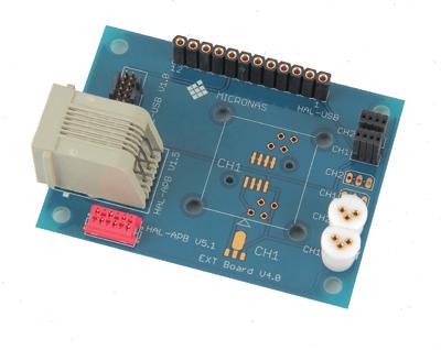 1 Application & Programming Board Supported Sensors: