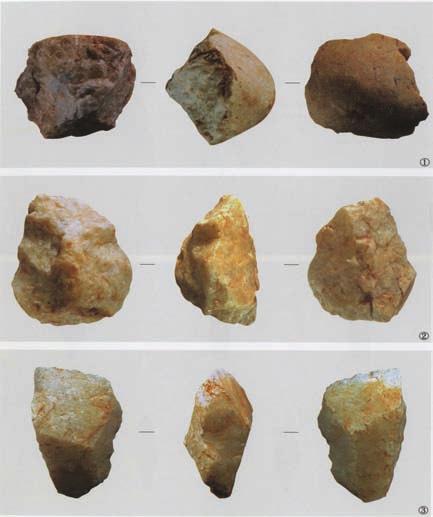사진 1. 불로동유적출토뗀석기 다.