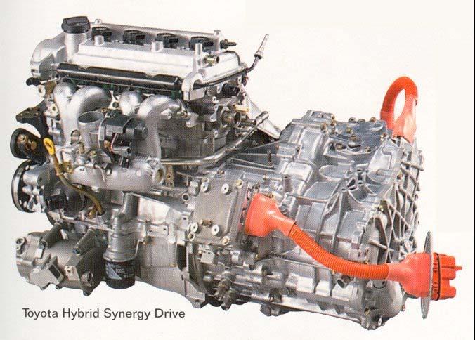 하이브리드 자동차 (HEV) 도요다 Prius : 2004년 모델 ¾ 1997년형 Split Type HEV Engine Drive (normal) otor