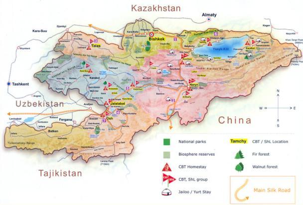 2.1 지리적특징 카자흐스탄지리 - 카자흐스탄은세계에서 9번째로큰국가이자가장큰내륙국으로한반도의 13배, 한국의 27배에달하는넓은영토 ( 약 2,724,900 km2 ) 를가지고있다. 카자흐스탄의수도는아스타나 (Astana) 이고, 1997년도까지수도였던알마티 (Almaty) 가경제중심지이다.