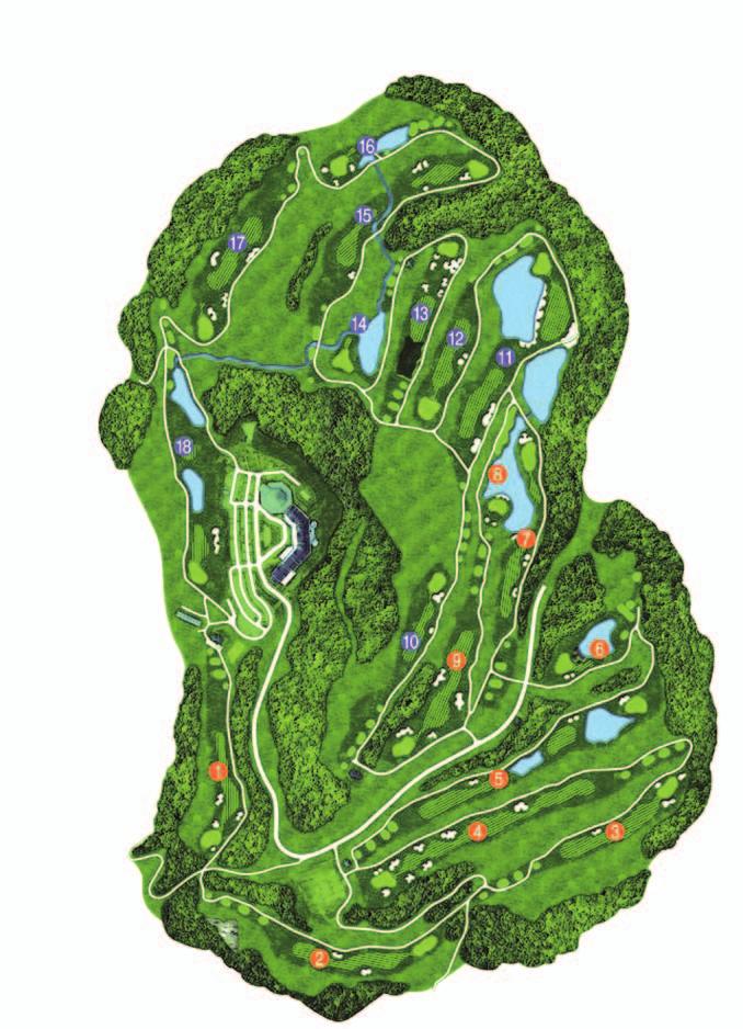 골프코스맵 7 8 6 5 4 3 2 9 17 High1 Hotel Club House 16 Valley Course PAR 36 / 3,198m Mountain Course PAR 36 / 3,321m 1 18 15 10 14 13 12 11 시원한바람, 푸른자연속장쾌한샷의매력골프코스 코스안내 국내최고의골프장인하이원