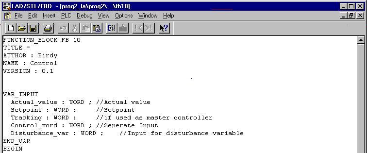 텍스트편집기로만들기프로그램 Date: 10/18/99 File: PRO2_09e.5 Information and 텍스트편집기 설정 STL 에서프로그래밍하는대신통합텍스트편집기에서프로그램을만들어서소스파일을만들수있습니다. 차례로블록을입력합니다 ( 한개의소스파일에몇개의블록을입력할수도있음 ). 구문검사는실행되지않습니다.