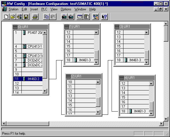 중앙구성확장 더블클릭 Date: 2002-02-23 File: PRO2_11e.18 Information and 구성확장추가의랙을중앙랙에 연결 하고 설치 하려면다음과같이진행합니다. 1. 하드웨어카탈로그에서원하는 ( 확장 ) 랙을선택합니다. 2. Drag&Drop 을사용하여차례로랙을스테이션창에드래그합니다.