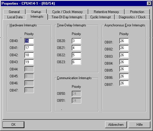 CPU 파라미터 : 인터럽트 Date: 2002-02-23 File: PRO2_11e.