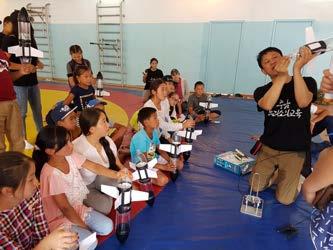 터전이기도 하다. 교육봉사 첫 번째 활동은 KKC대학에서 한국어를 배우며 사물놀이 팀에 서 활동하는 학생들에게 풍물을 지도하고 알리는 일이었다.