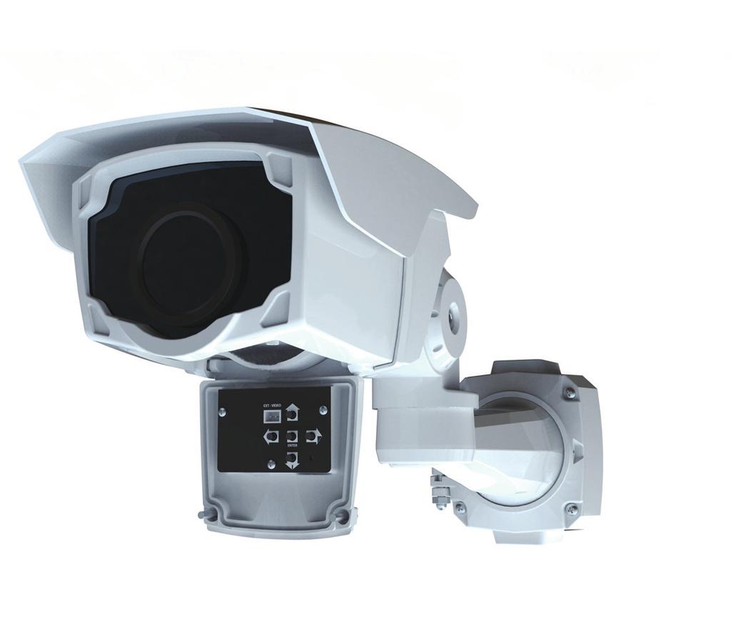 TPV-HW WEATHERPROOF CAMERA TPV-HW WEATHERPROOF CAMERA IP66 등급의생활방수 Imaging Camera QUET( 이미지품질향상기술 ) 로인한최대 640 x 480 온도측정모델가능 ( 옵션 ) IP66 외장형 OSD 메뉴제어판 ( 오픈타입 ) 케이블을숨길수있는배선함포함 조절쉬운 3 축브라켓설계 TPV-HW 는