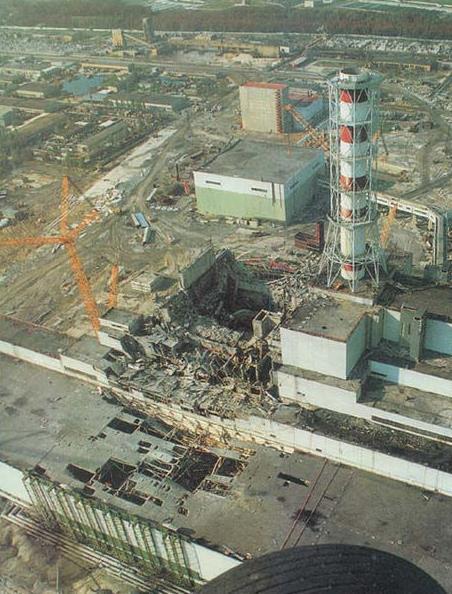 Chernobyl 원자로폭발사건 구소련우크라이나체르노빌원자력발전소폭발