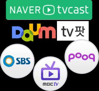MBC, SBS, CJ E&M, JTBC, TV 조선,