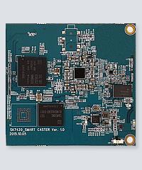 UHD 영상구동보드 - ARM 64bit Octa Core 기반의 UHD 영상구동보드개발 OS : Android 5.1 MCU : Exynos7420 ARM 64bit Octa Core (Cortex-A57 2.1GHz Quad / A53 1.