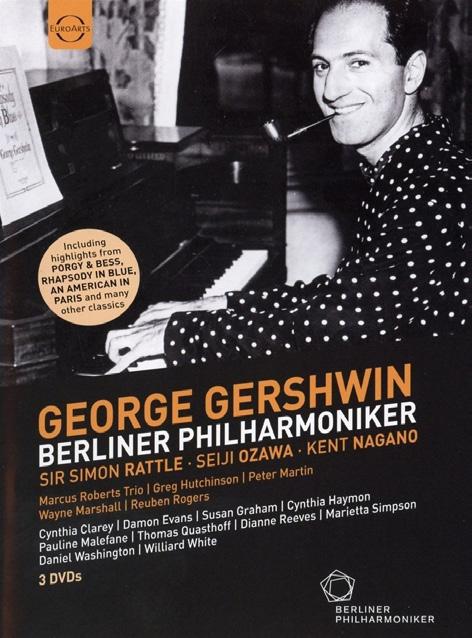 New Releases DVD & Blu-ray Disc EuroArts 2053768 [3DVDs] THE BEST OF GEORGE GERSHWIN 죠지거쉰의베스트 베를린필하모닉홀그리고발트뷔네공연에서 스펙타큘하게공연되었던거쉰작품모음집 [DVD 1] George Gershwin - A Gershwin Night from the Waldbuhne