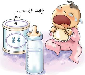 3 식품첨가물은우리몸에어떤영향을줄까요? 일본모리나가분유사건 1955년 6월경일본에서분유를먹은유아들중 12,131명이비소 ( 독성이강한물질 ) 에중독되고, 130명이사망하는사건이발생하였습니다.