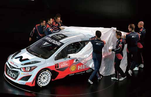 WRC TEAM LAUNCHING HYUNDAI MOTOR RETURNS TO THE 2014 WORLD RALLY