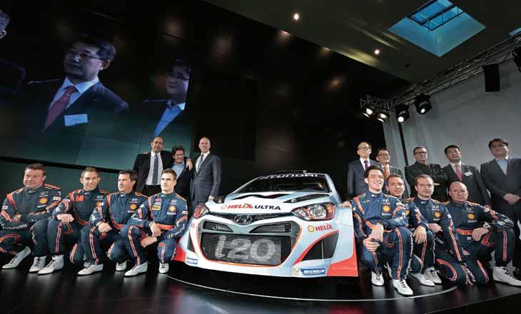 2013 and the i20 rally car was also revealed on the same day.