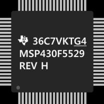 프로세서 / 프로세서모듈 MSP430 프로세서 MSP430G2553 IPW 16Bit Fixed Point 프로세서 최대 16MHz (16MIPS) 내부메모리 (512B RAM, 16KB FLASH) 20핀 TSSOP 패키지 Performance RAM FLASH CAP Touch I/O Comparator Timer Temp Sensor ADC GPIO