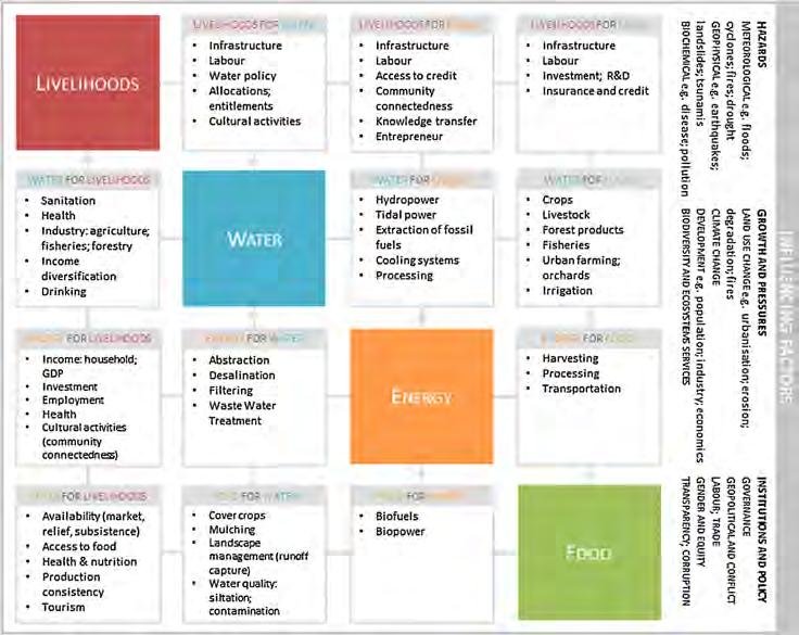 , Keulertz, M., & Woertz, E. (2015). The water food energy nexus: An introduction to nexus concepts and some conceptual and operational problems.