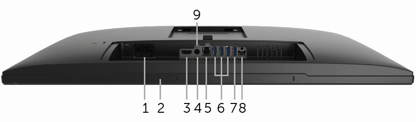 ( 탈착식플라스틱시트아래숨겨짐 ) 3 HDMI 포트커넥터 컴퓨터에 HDMI 케이블을연결합니다.