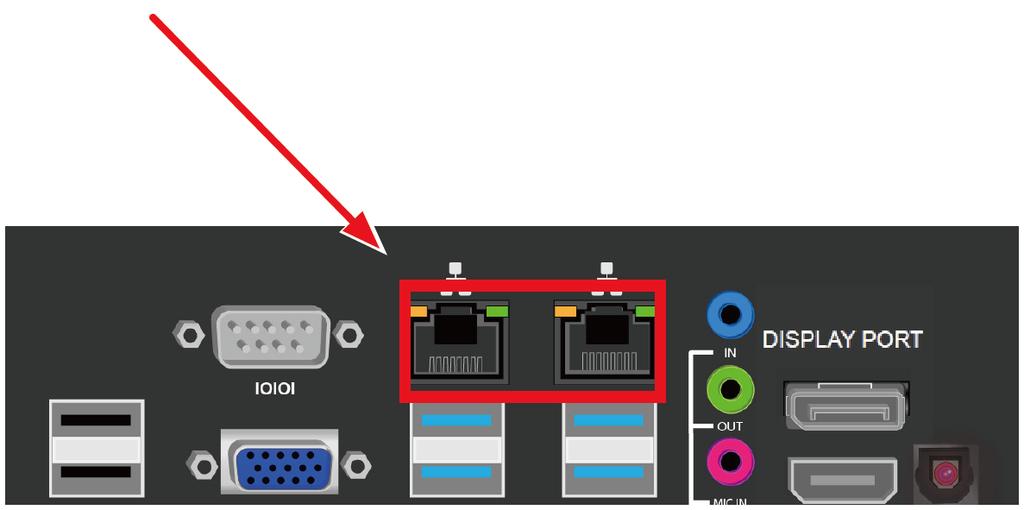 Vess A3340 NVR 스토리지장치 관리방법 - 네트워크연결 장치관리자를위해사용되는후면패널의네트워크연결용기가비트이더넷 RJ-45 포트. 이들포트는시스템관리자에의해사용되는서브넷에물리적, 논리적으로연결되어야합니다. 이들포트는또한다음을위해사용됩니다. 관리패스구성방법 : 1. 이더넷케이블의한쪽끝을호스트 PC 의네트워크커넥터또는표준 NIC 에부착하십시오.