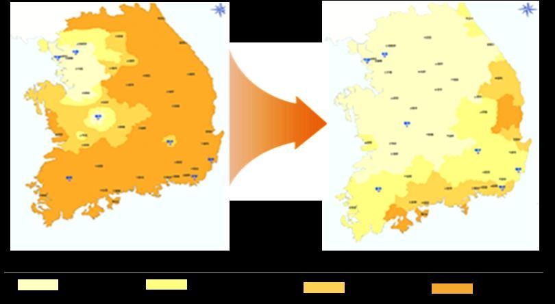 산업분석 Ⅲ. 국내철도산업은? 1. 새역사를쓰는국내철도 한국은지금으로부터약 110년전인 1899 년에노량진- 제물포간을운행하는경인선을처음으로개통했으며, 경인선개통후 104년이지난 2004 년에는세계에서 5번째로고속철도를개통했다.