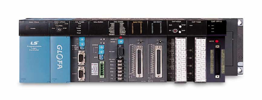 GLOFA GM Series IL LD SFC 에의해프로그램작성 전원모듈 AC 110V 입력 GM4-PA1A DC5V 4A DC24V 0.7A 출력 GM4-PA1B DC5V 3A DC24V 0.5A 출력 GM4-PA2A DC5V 4A DC24V 0.7A 출력 AC 220V 입력 GM4-PA2B DC5V 3A DC24V 0.