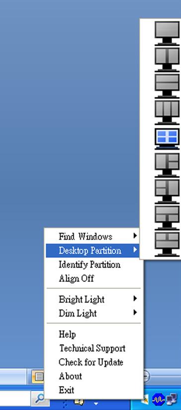 3. 이미지최적화 Find Windows ( 창찾기 ) 사용자가여러개의창을동일한파티션에보낸경우가있을수있습니다. Find Window ( 창찾기 ) 는열려있는모든창을표시하고선택한창을전면으로이동합니다.