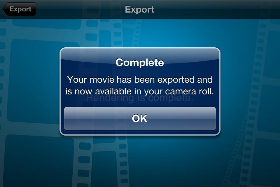 출력 (Export) Export 버튼을누르면해상도를선택하는창이열린다.